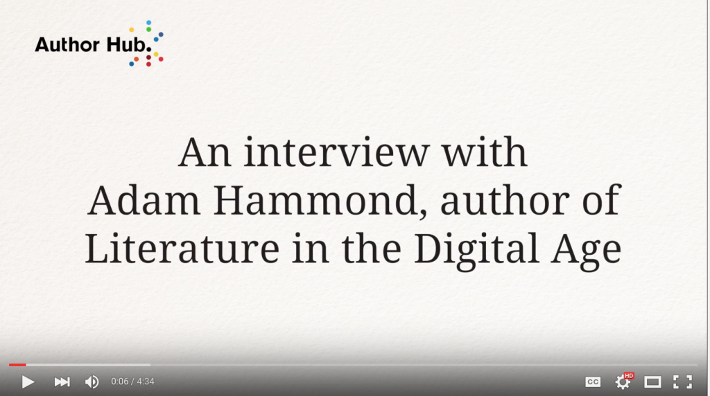 <em>Literature in the Digital Age</em> Video Trailer