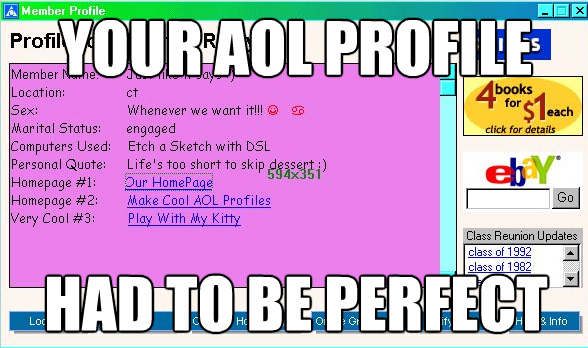 AOL was your life