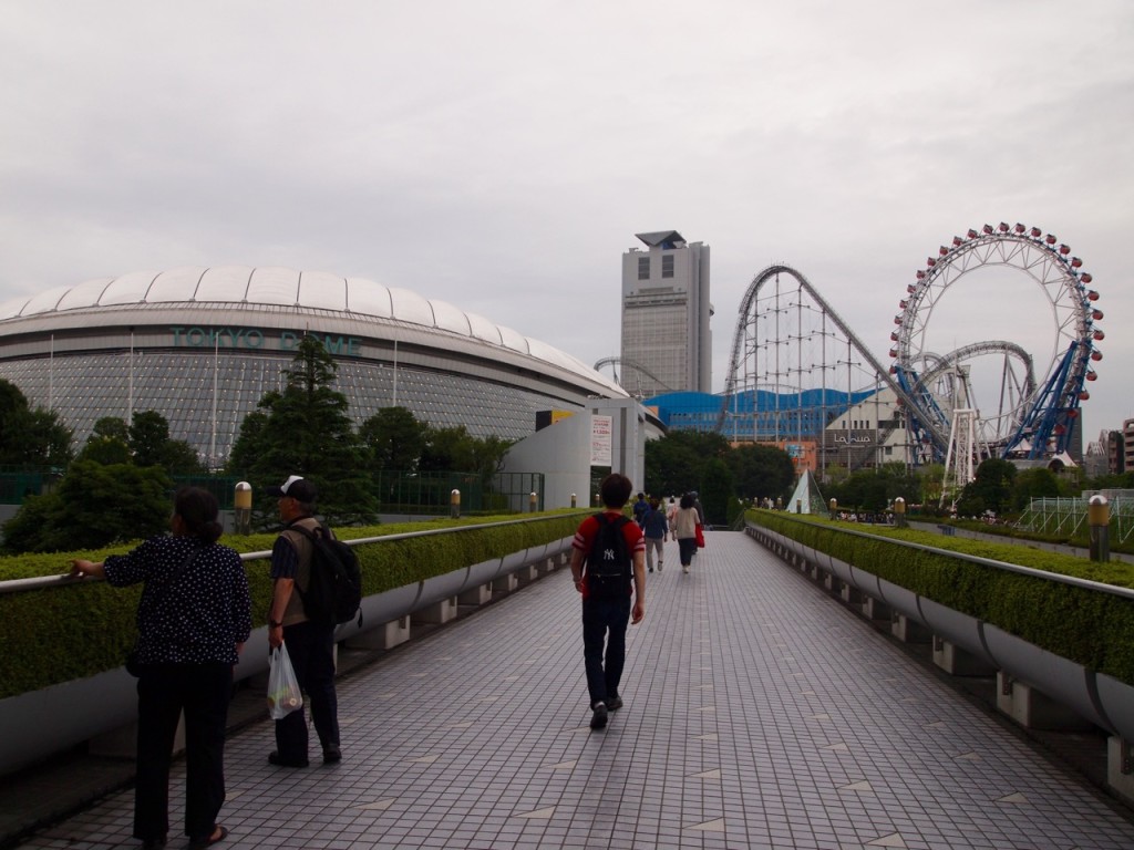 In Tokyo, every major attraction attracts more attractions. Hence, Tokyo Dome City.